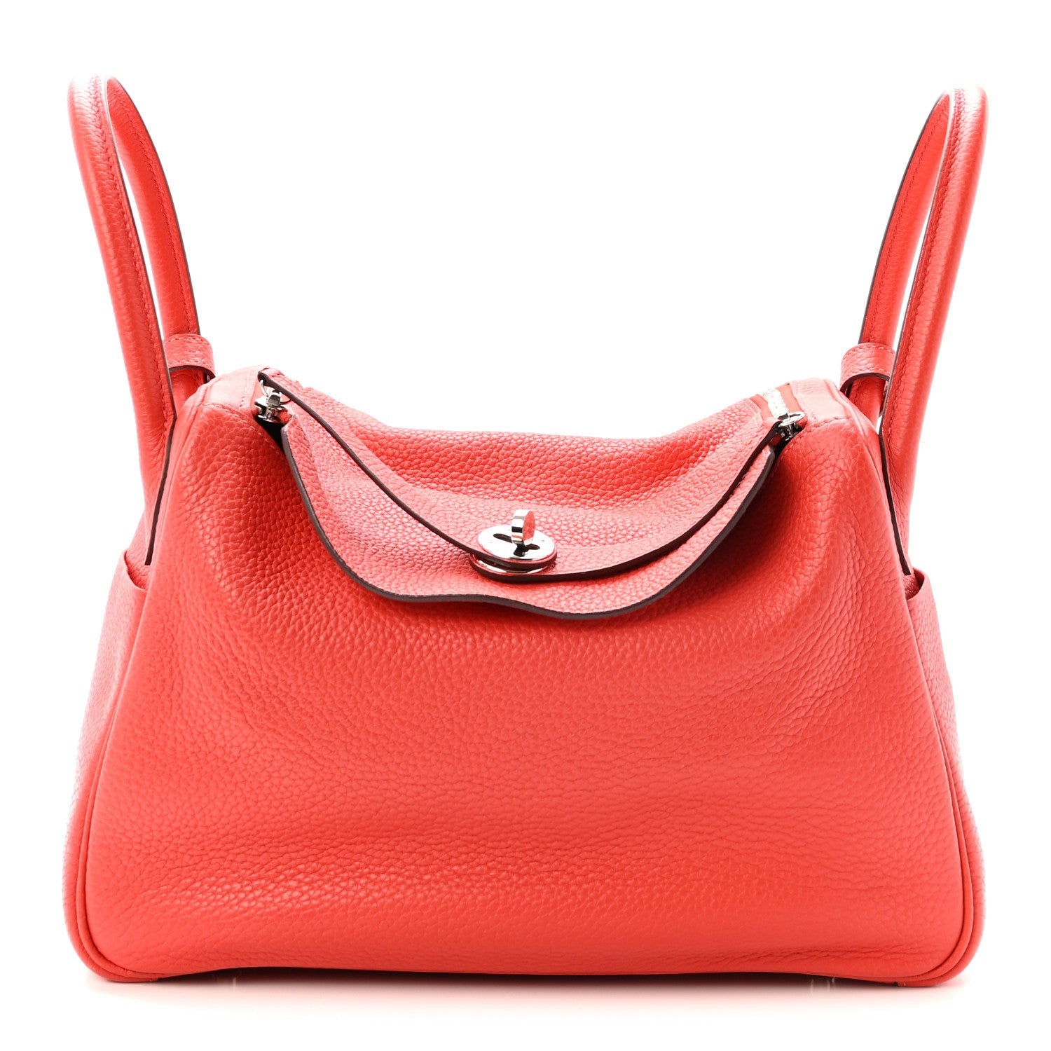 Taurillon Clemence Lindy 30 Rouge Pivoine