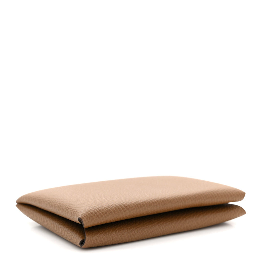 Epsom Verso Calvi Card Case Alezan Biscuit