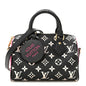 Empreinte Monogram Spring in the City Speedy Bandouliere 20 Black White Pink