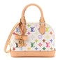 LV x TM Monogram Multicolor Alma BB White