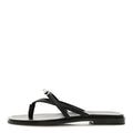 Calfskin Miss Sandals 36 Black