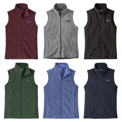 Patagonia Better Sweater Vest – Women's Full-Zip Recycled Fleece