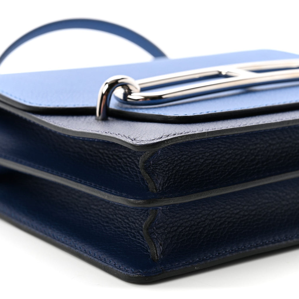 Evercolor Bi-color Mini Sac Roulis Bleu Saphir Bleu France
