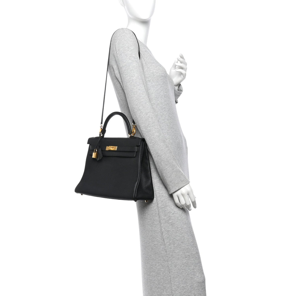 Togo Kelly Retourne 32 Black