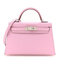 Epsom Mini Kelly Sellier 20 Mauve Sylvestre