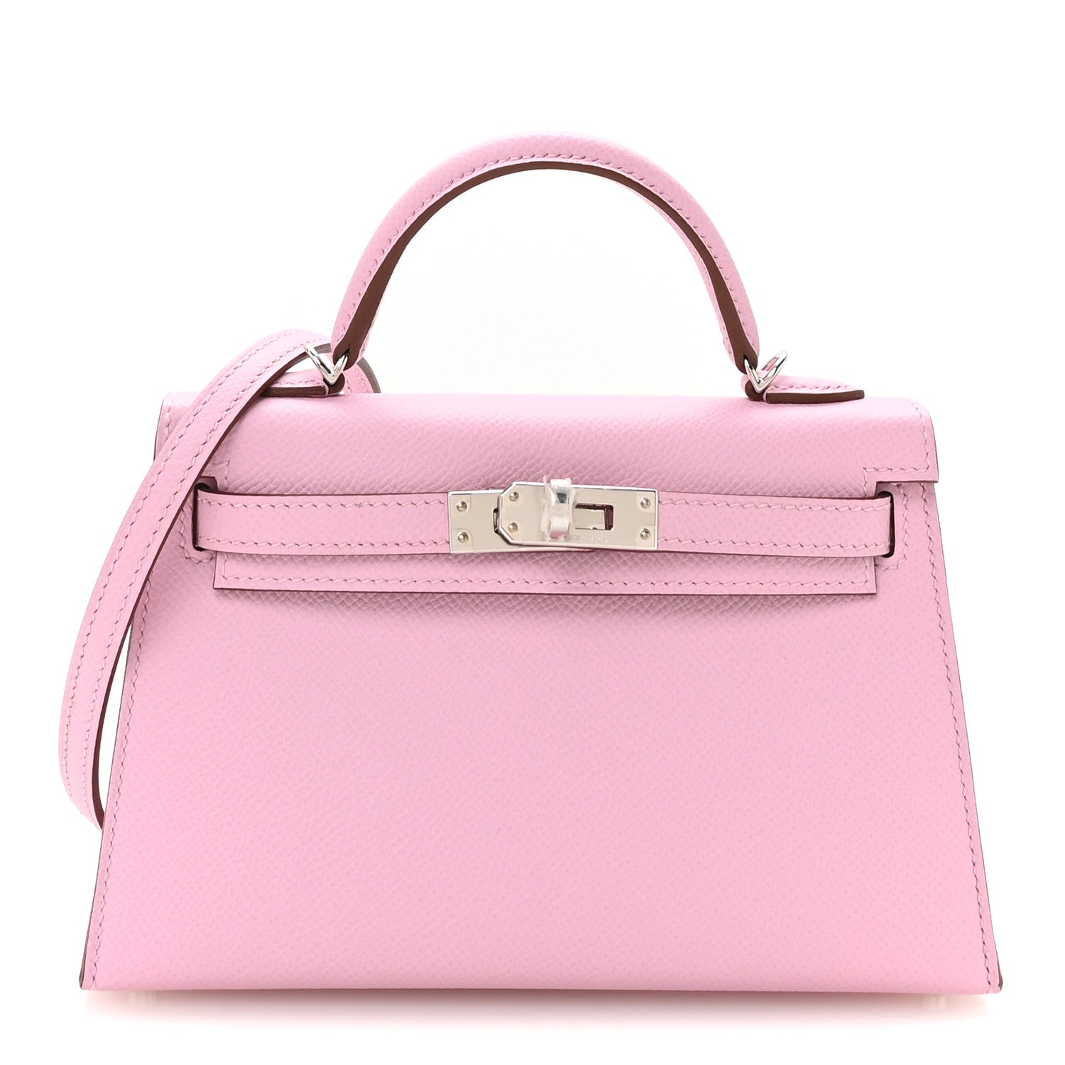 Epsom Mini Kelly Sellier 20 Mauve Sylvestre