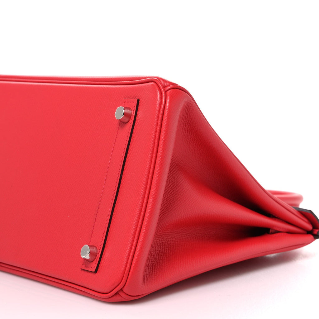 Epsom Birkin 30 Rose Extreme