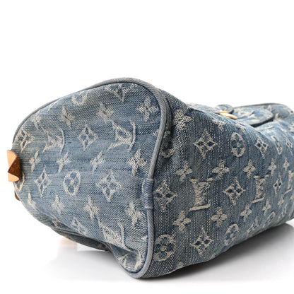 Monogram Denim Neo Speedy Blue