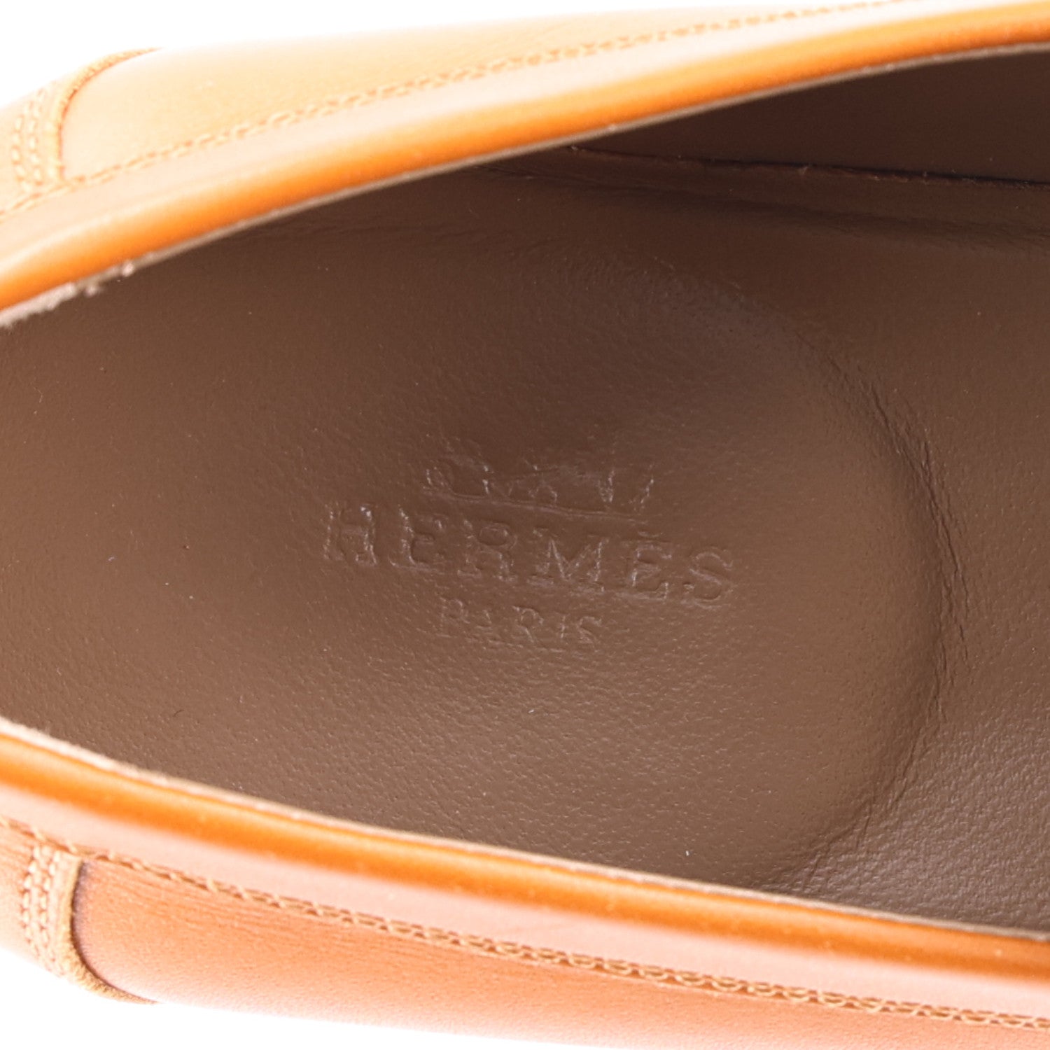 Calfskin Womens Destin Loafer 36 Naturel