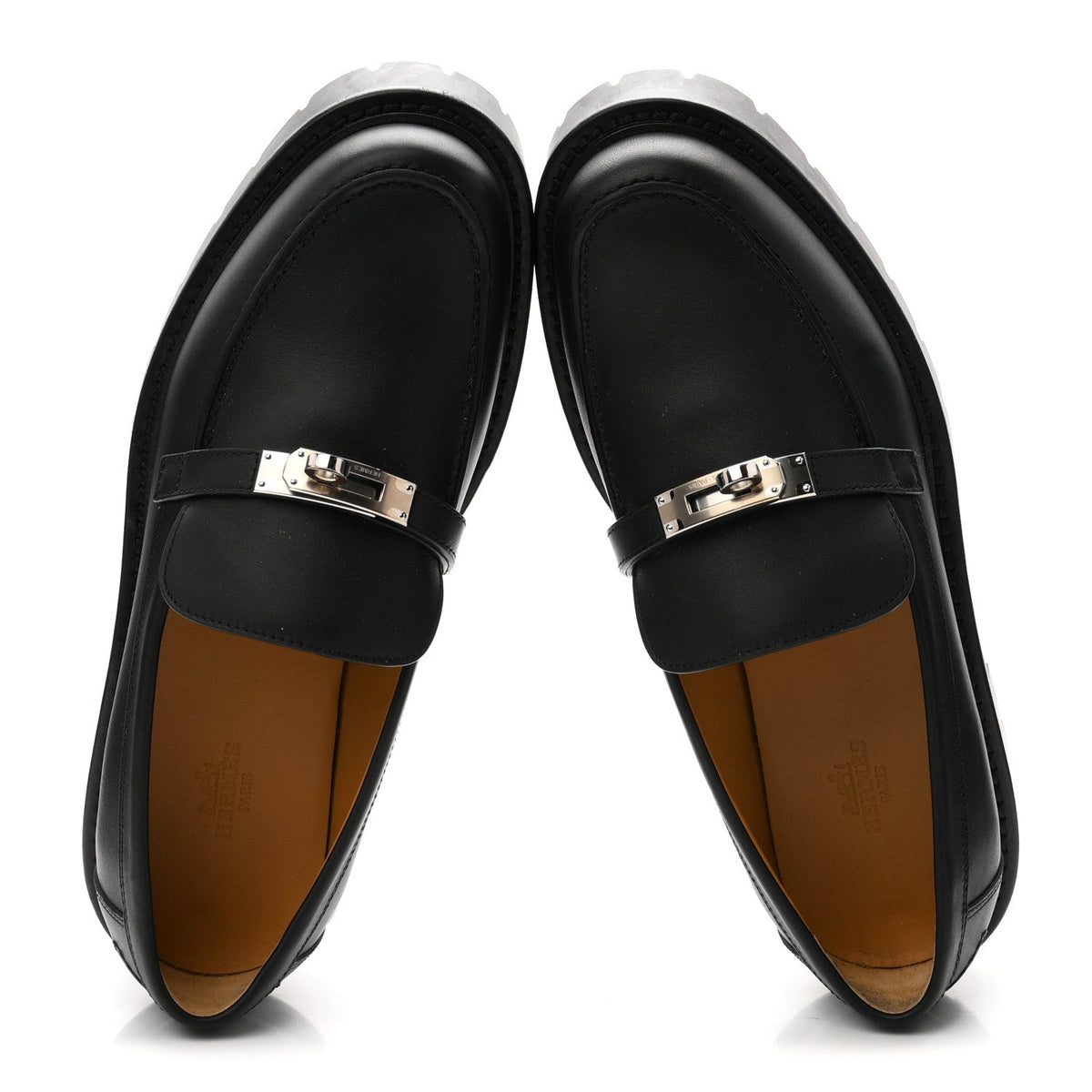 Calfskin First Derby Shoes Black