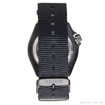 Seiko 5 Sports Automatic Black Dial Black NATO Strap Watch For Men - SRPD79K1