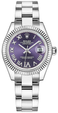 Rolex Datejust 31 Aubergine Purple Dial Women's Watch 278274-0025