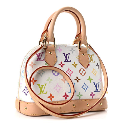LV x TM Monogram Multicolor Alma BB White