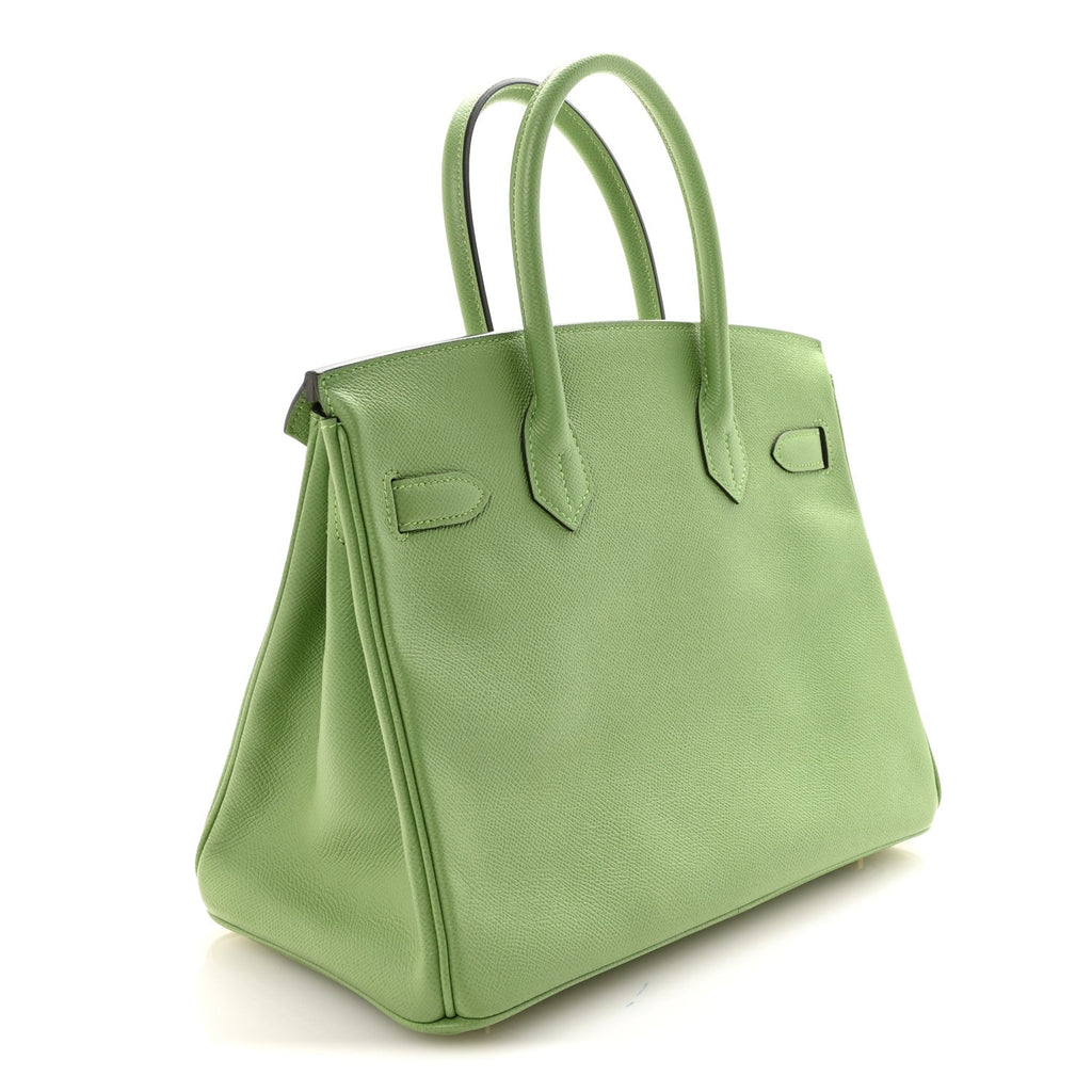 Epsom Birkin 30 Vert Criquet