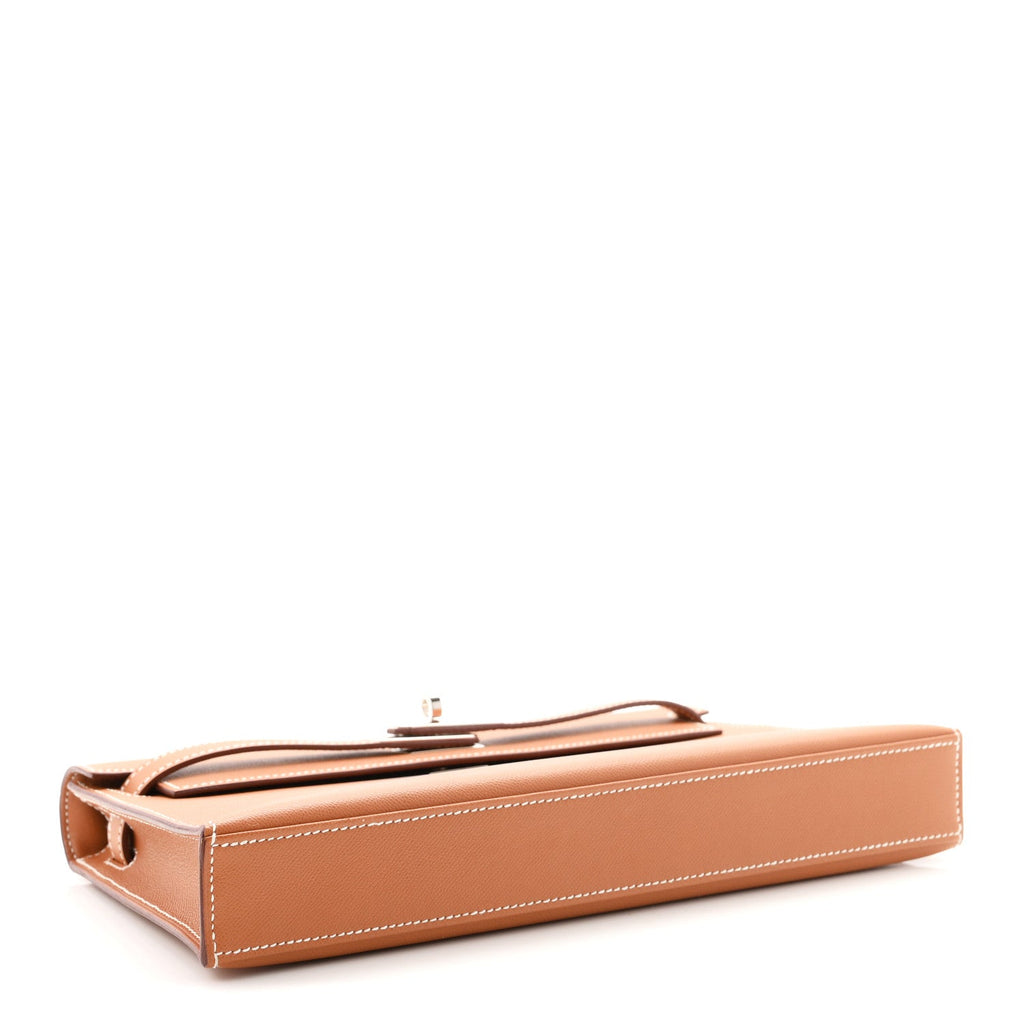 Madame Calfskin Kelly Elan Gold