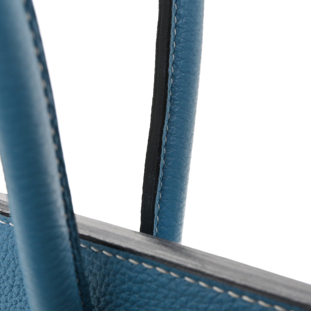 Togo BIRKIN 35 Blue Jean