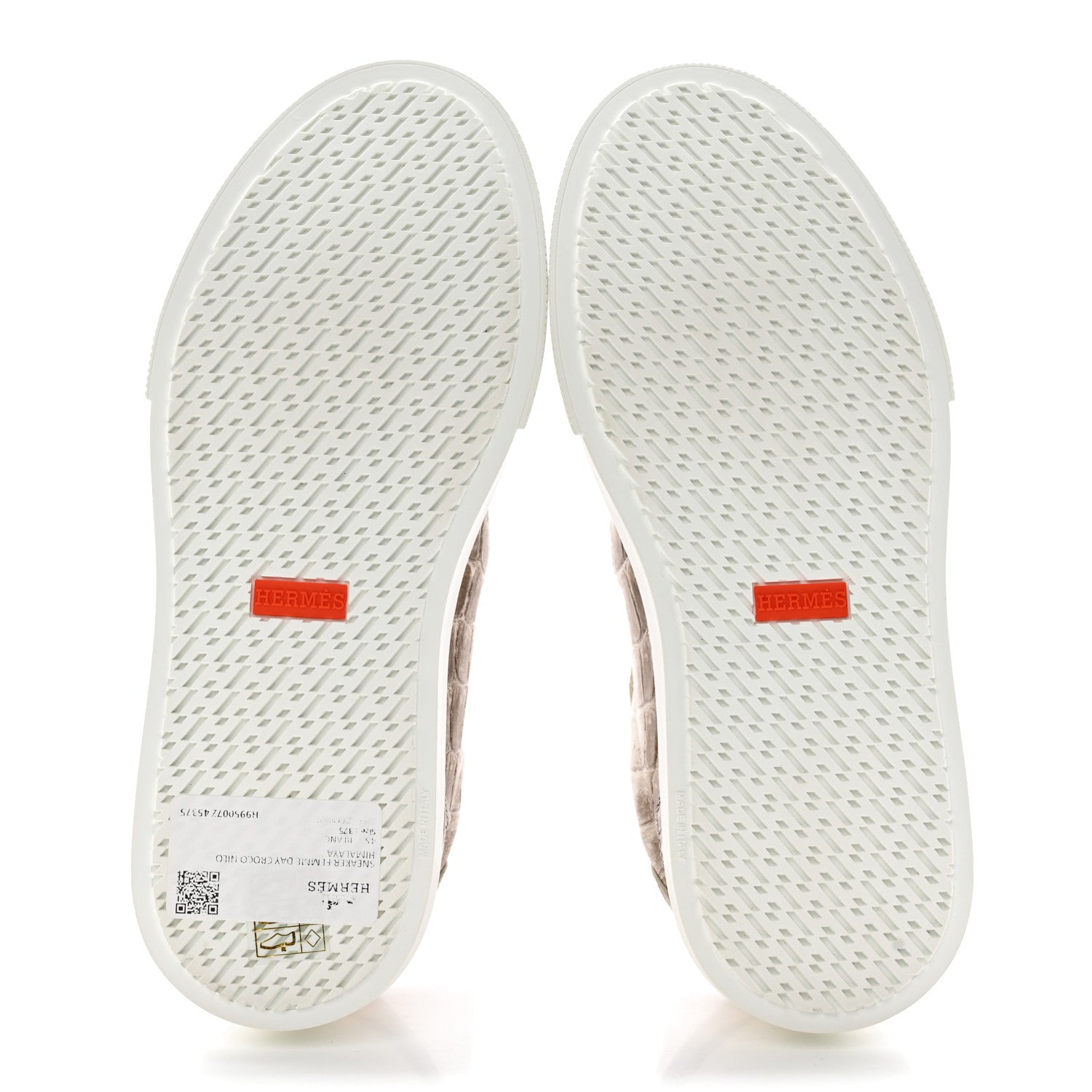 Matte Niloticus Crocodile Himalaya Day Sneaker 37.5 Blanc