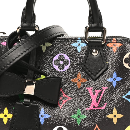 LV X TM Monogram Multicolor Nano Speedy Black