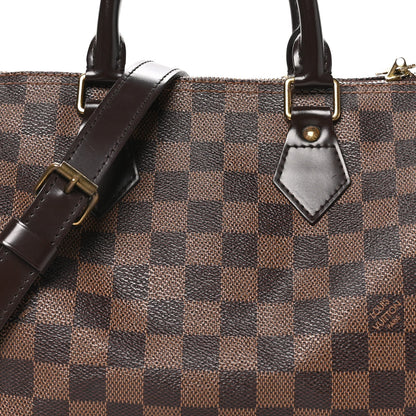 Damier Ebene Speedy Bandouliere 25