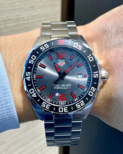 Tag Heuer Formula 1 Anthracite Dial Watch for Men - WAZ1018.BA0842
