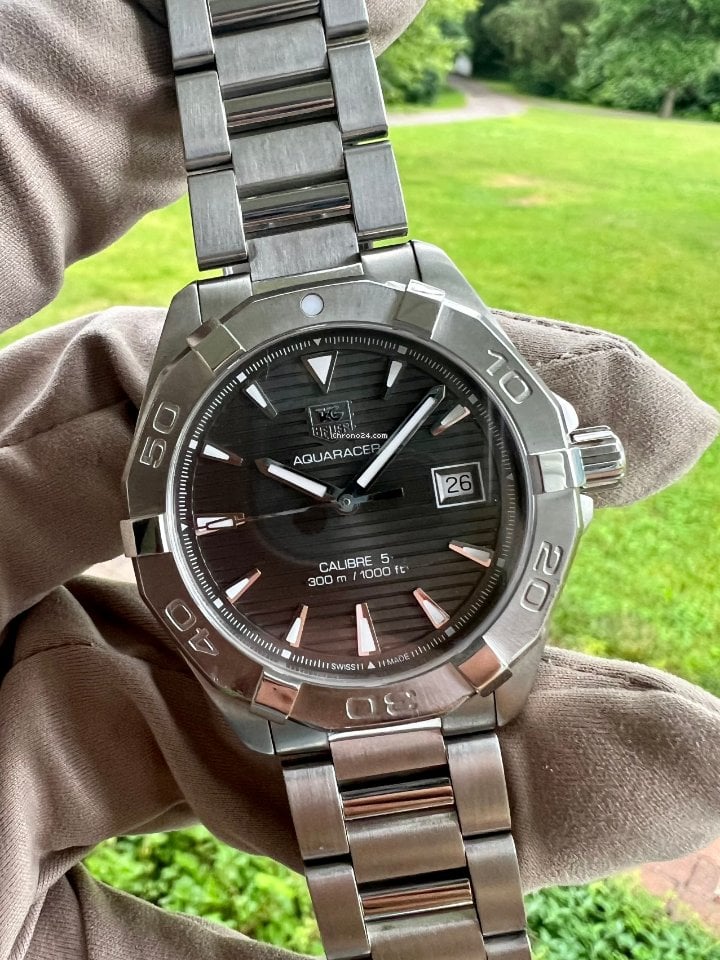 Tag Heuer Aquaracer Anthracite Dial Watch for Men - WAY2113.BA0928