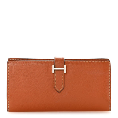 Epsom Bearn Gusset Wallet Gold