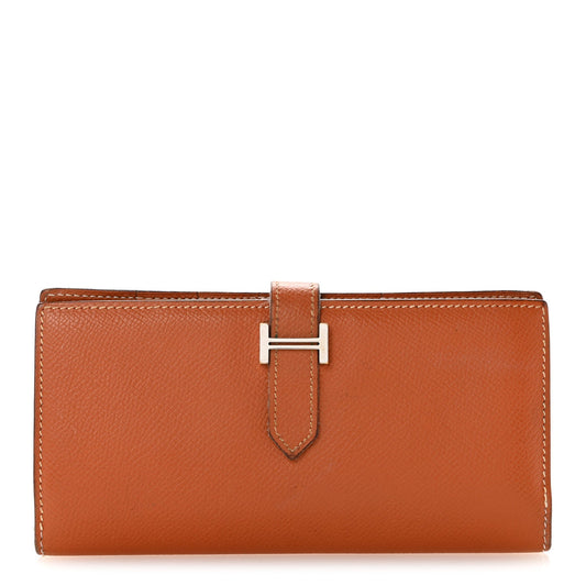 Epsom Bearn Gusset Wallet Gold