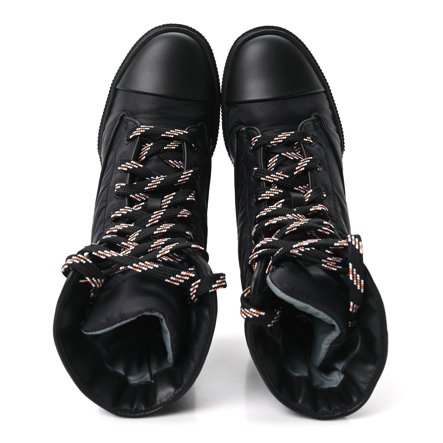 Calfskin Parachute Fresh Ankle Boots 35 Black