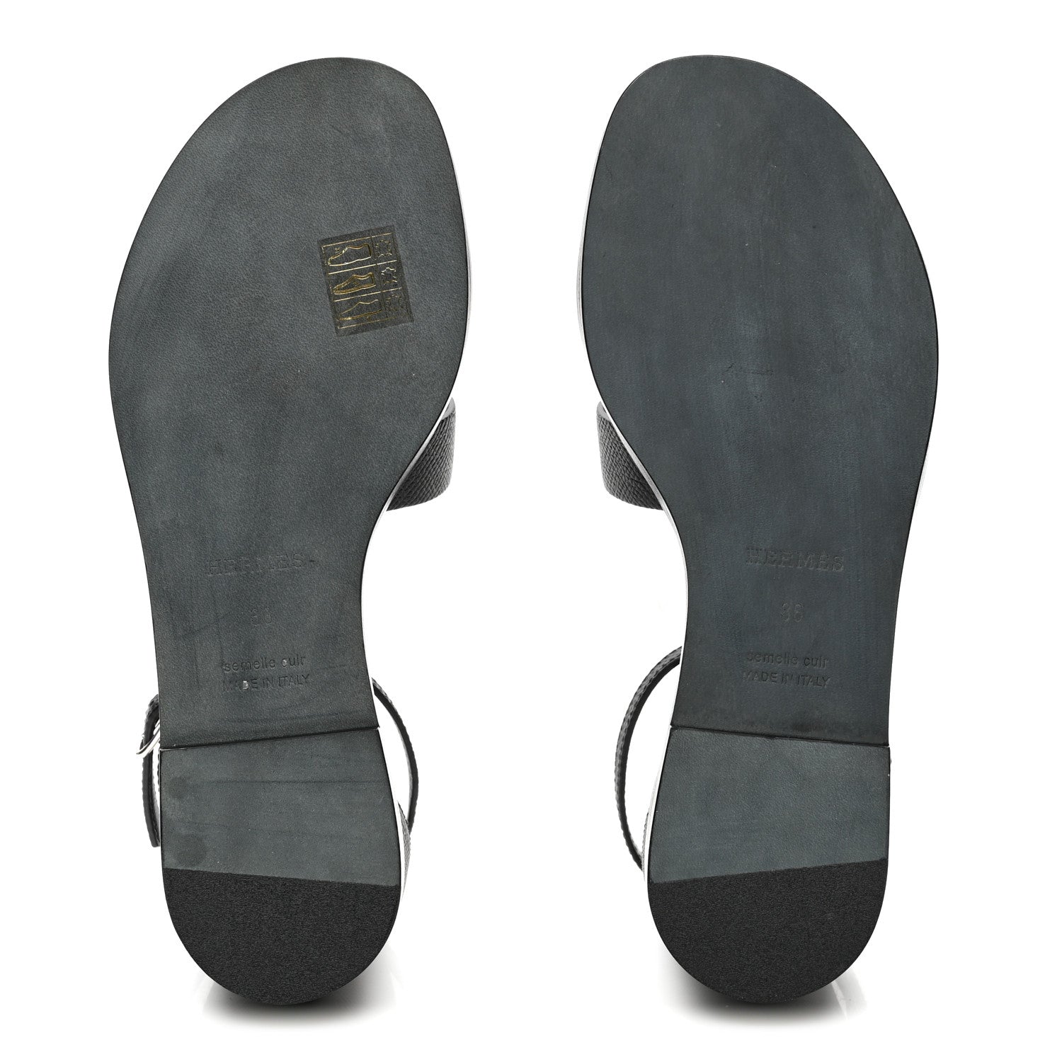 Epsom Santorini Sandals 36 Black