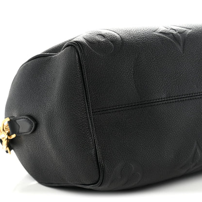 Empreinte Monogram Giant Speedy Bandouliere 25 Black