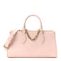 Calfskin OnTheGo East West Pearl Pink