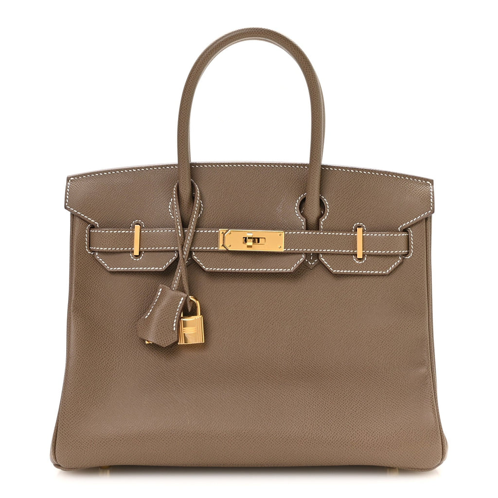 Epsom Birkin 30 Etoupe