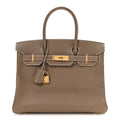 Epsom Birkin 30 Etoupe