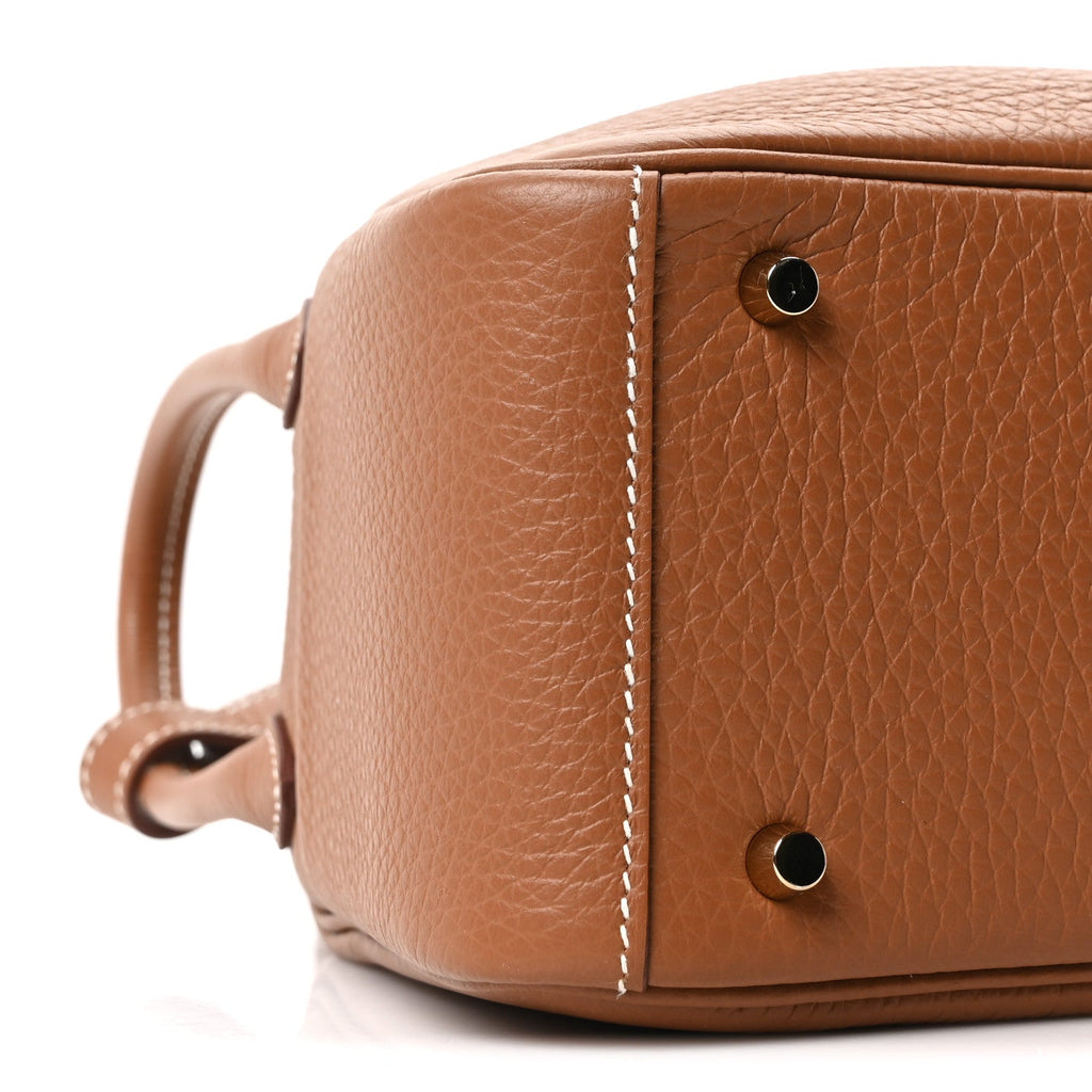 Taurillon Clemence Mini Lindy 20 Gold