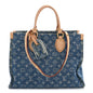 Monogram Denim Onthego MM Blue