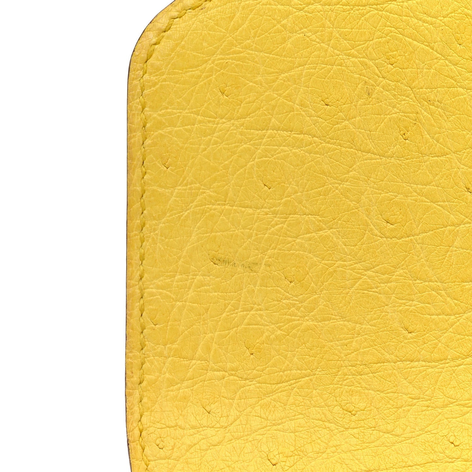 Ostrich Mini Sac Roulis Jaune Citron