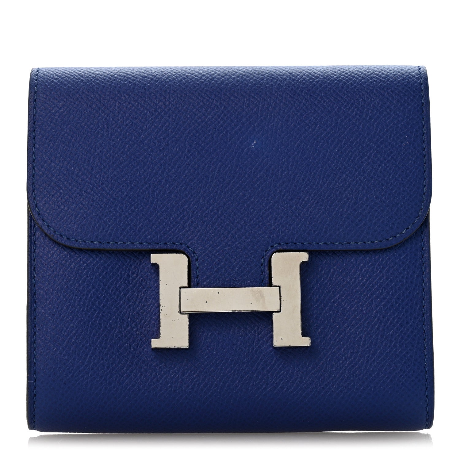 Epsom Constance Short Wallet Bleu Electrique