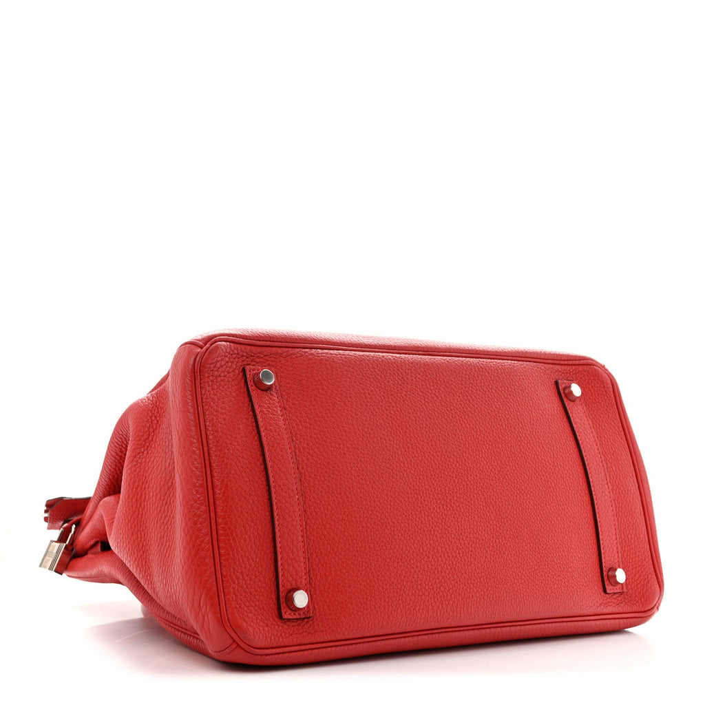 Togo BIRKIN 35 Rouge Casaque
