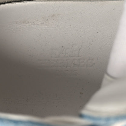 Denim Illico High Top Sneakers Bleu Clair White