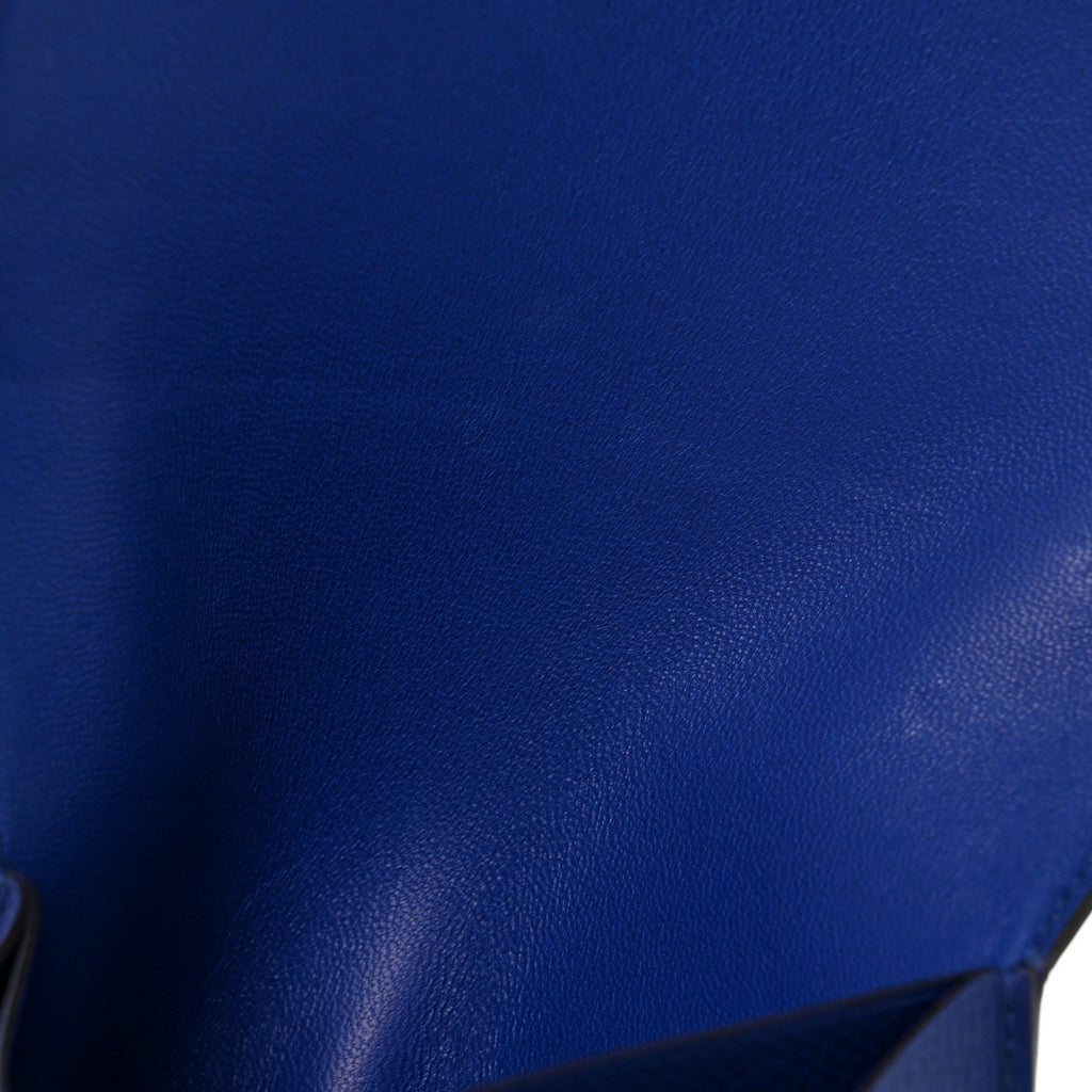Epsom Constance Short Wallet Bleu Electrique