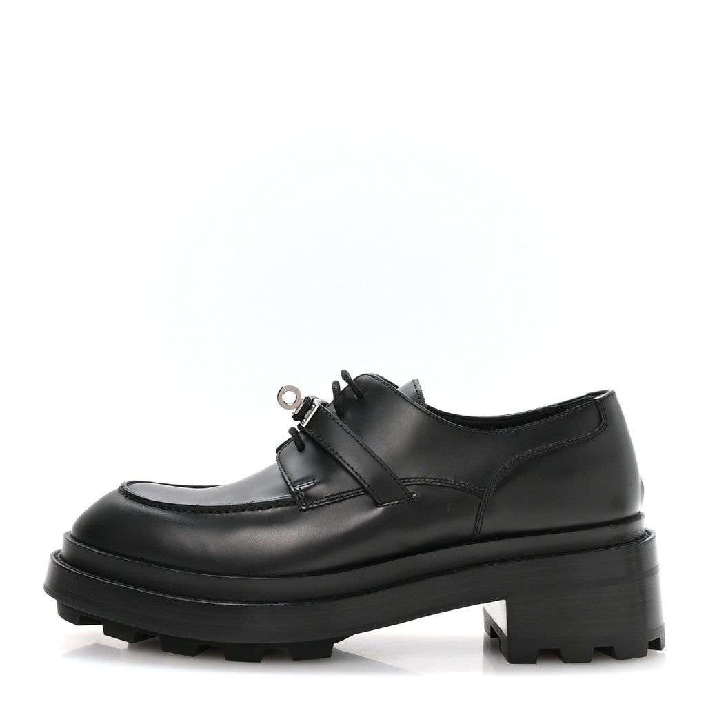 Glossed Calfskin First Oxford 39 Black