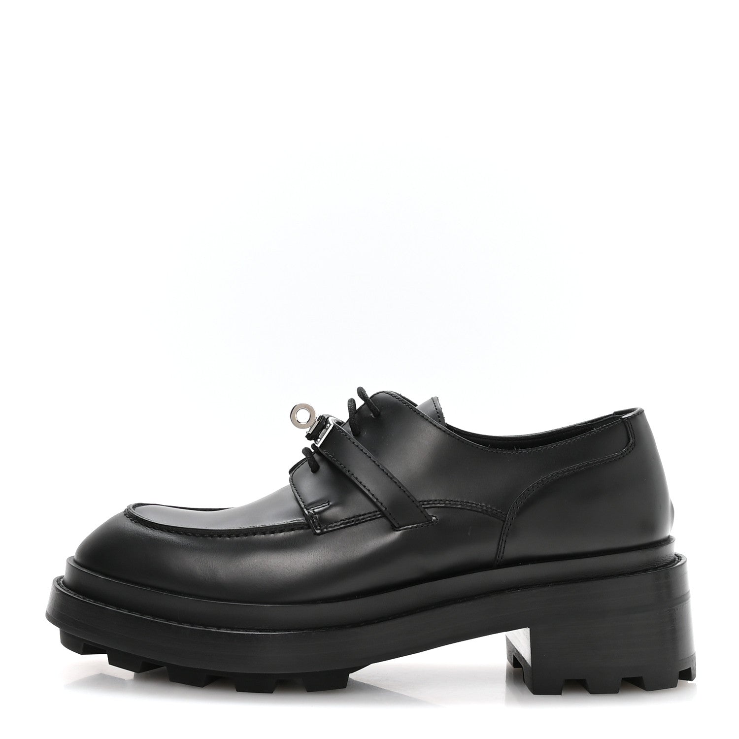 Glossed Calfskin First Oxford 39 Black