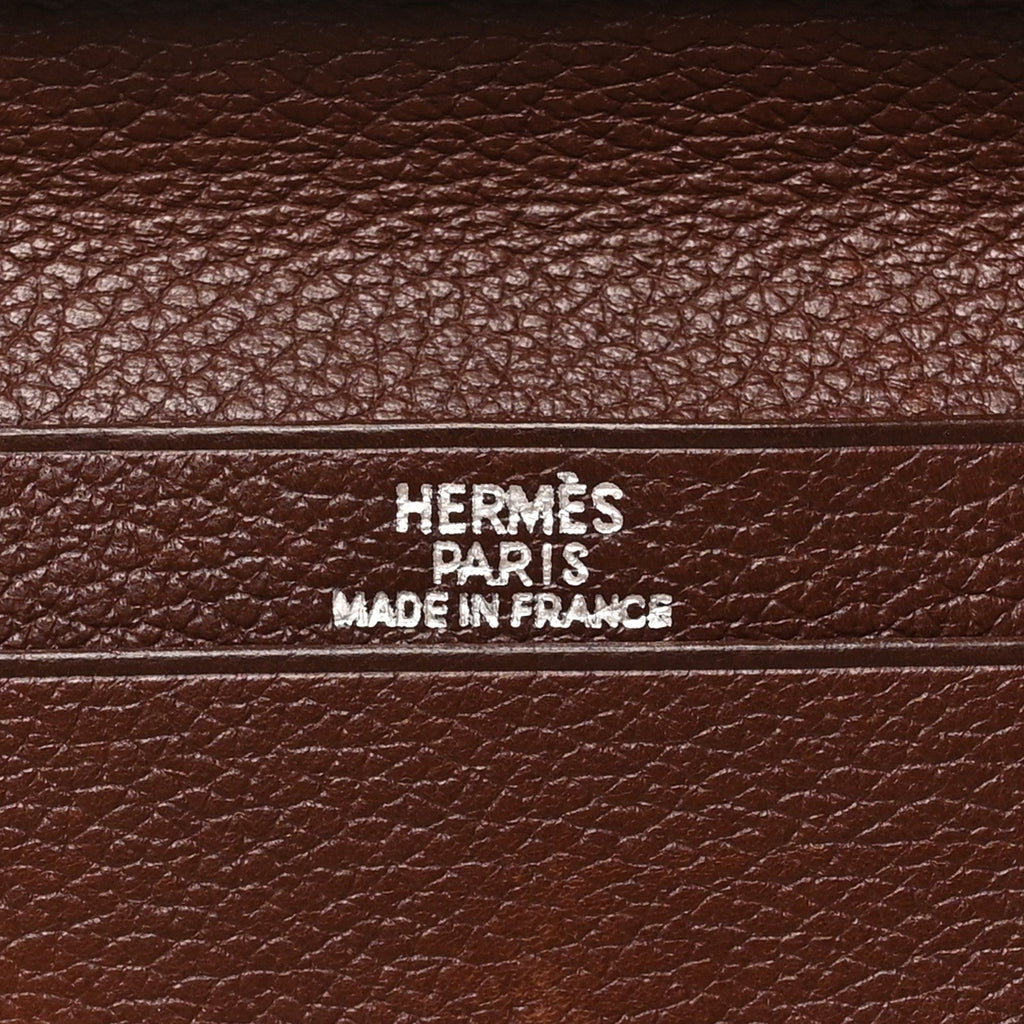 Evercolor Citizen Twill Long Wallet Chocolate
