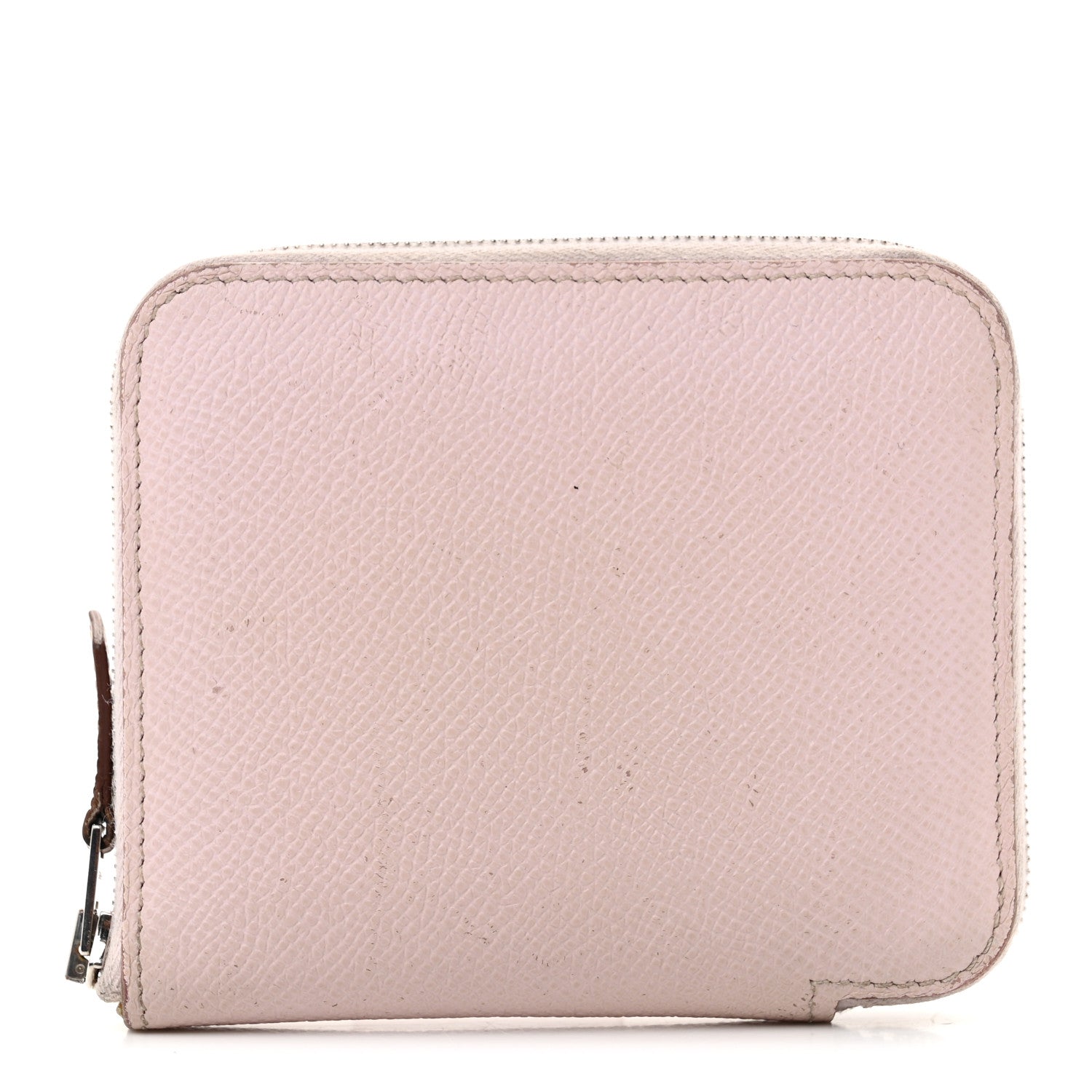 Epsom Silk'In Compact Wallet Mauve Pale Vert Pale