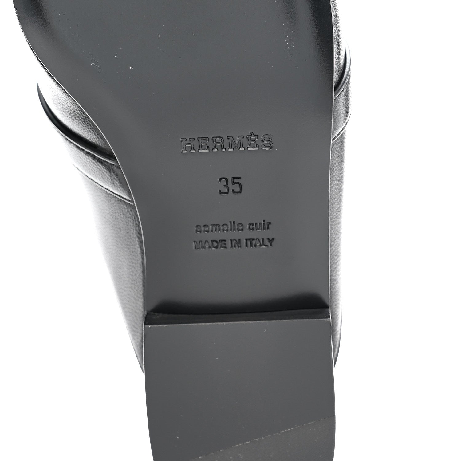 Goatskin Oz Mules 35 Black