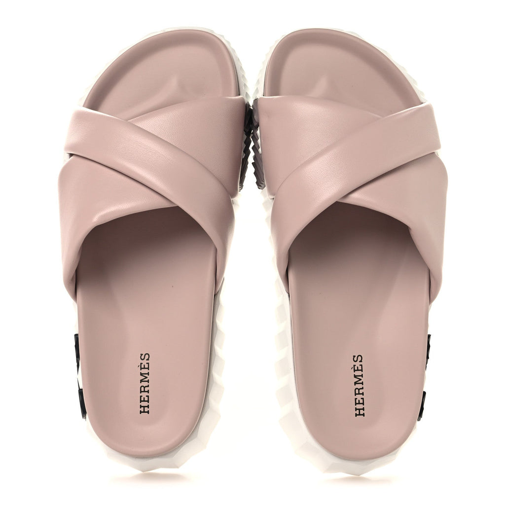 Nappa Womens Infra Sandals 38 Rose Porcelaine