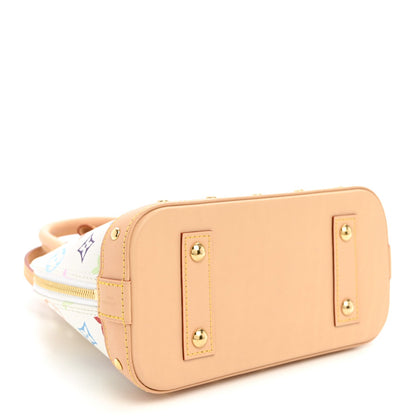 LV x TM Monogram Multicolor Alma BB White
