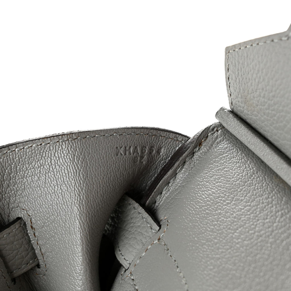 Togo Birkin 30 Gris Mouette