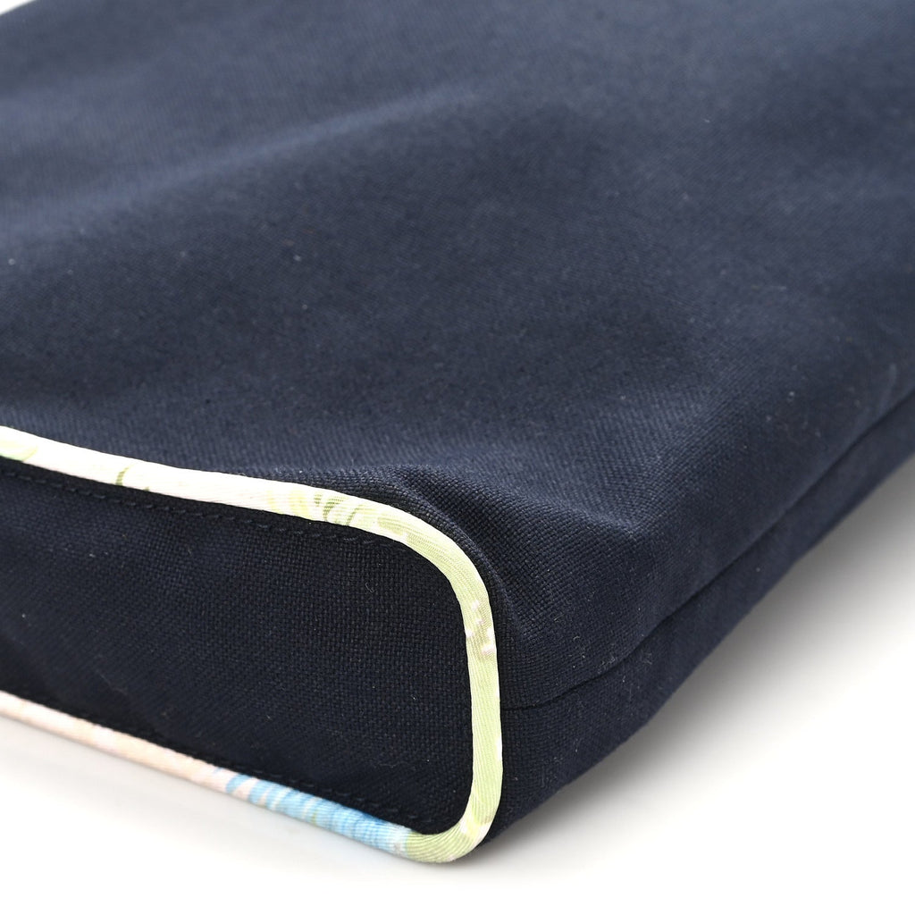 Canvas Taurillon Silk Petit H Tote Multicolor
