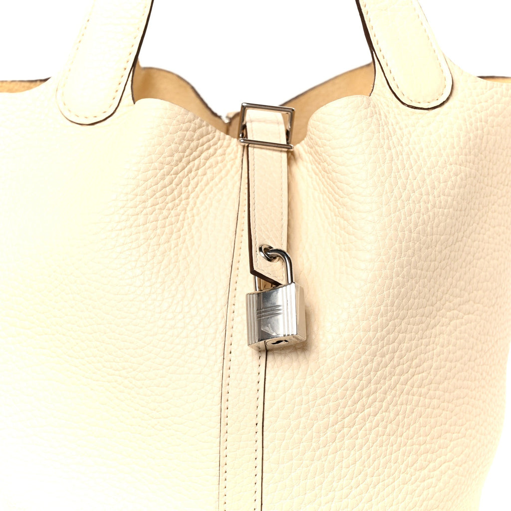Taurillon Clemence Picotin Lock 22 MM Nata